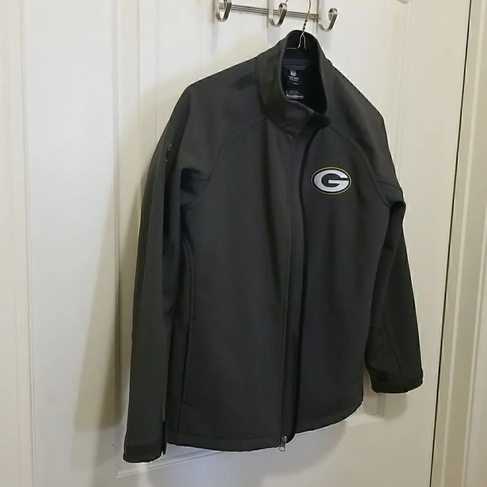 NFL Team Apparel Jacket  Green Bay Packers Collar  Youth sz Medium / Wms Large